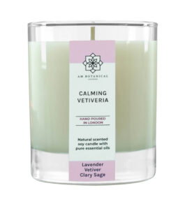 Calming Vetiveria Botanical Candle (40hrs)