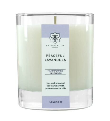 Peaceful Natural Soy Wax Candle