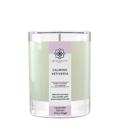 Calming Natural Soy Wax Candle