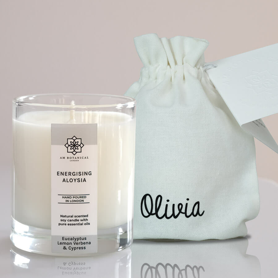 Natural Soy Wax With Personalisation